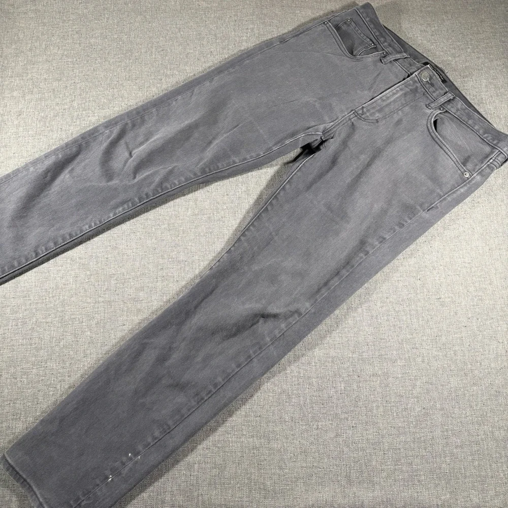 Banana‎ Republic Premium Performance Jeans Mens 32x32 Gray Stretch Denim Pants